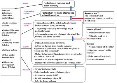 Community health workers' involvement in mother–child care during the 1st year after birth, in Kaya health district, Burkina Faso: A contribution analysis